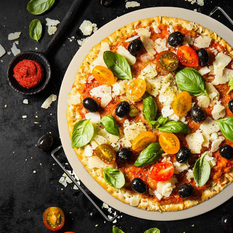 Modern House Pizza Angels Pizzasten 40 cm Beige