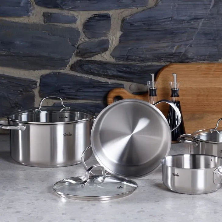 Fissler San Francisco grytset 5 delar med 4 glaslock