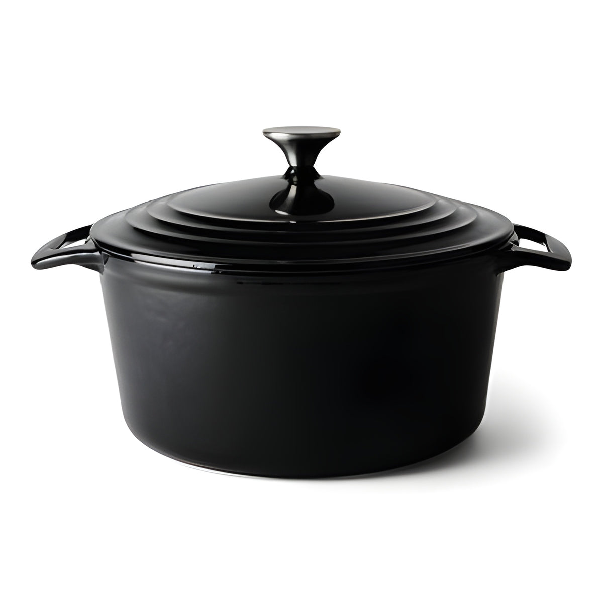 Senso Kitchen Gjutjärnsgryta Rund 4 Liter Svart