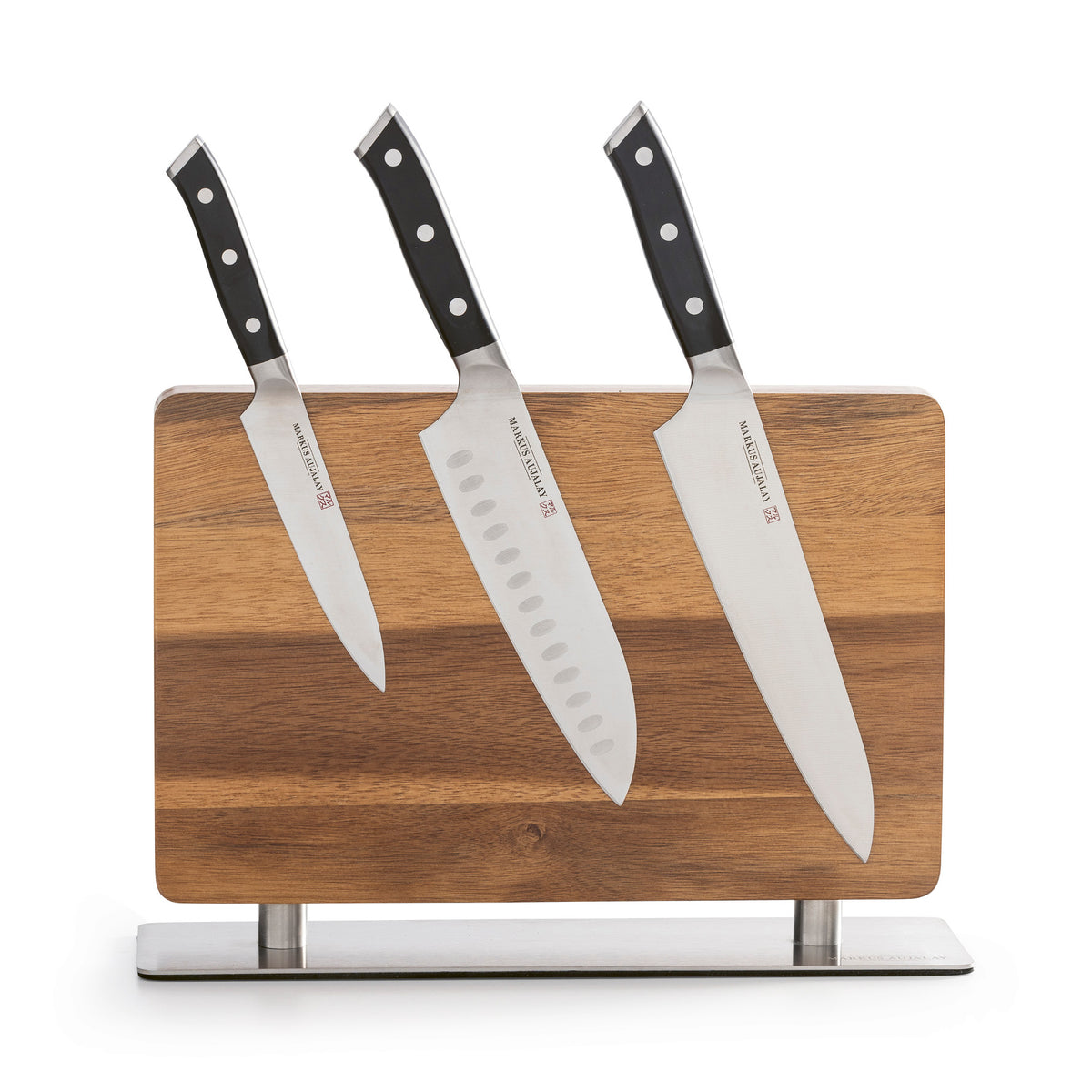 Markus Aujalay Knivblock Med Magnet