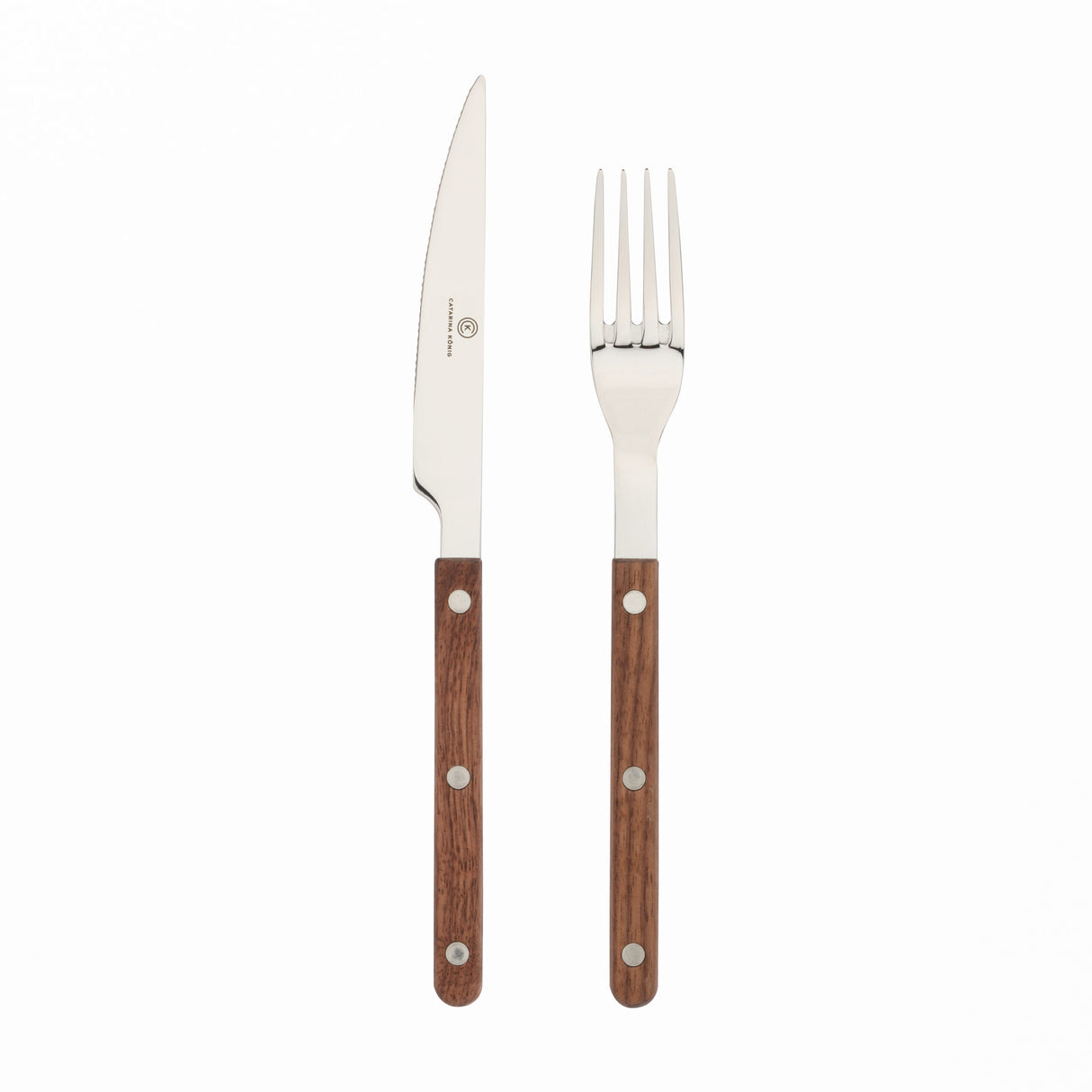 Catarina König Kött & Grillbestick 12 delar Wood