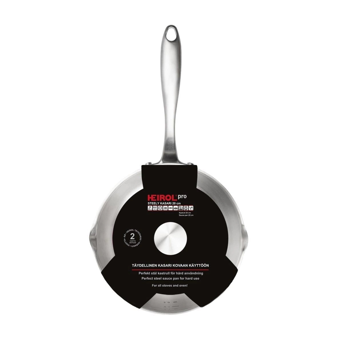 Heirol Steely Sauteuse Rostfritt Stål 20 cm