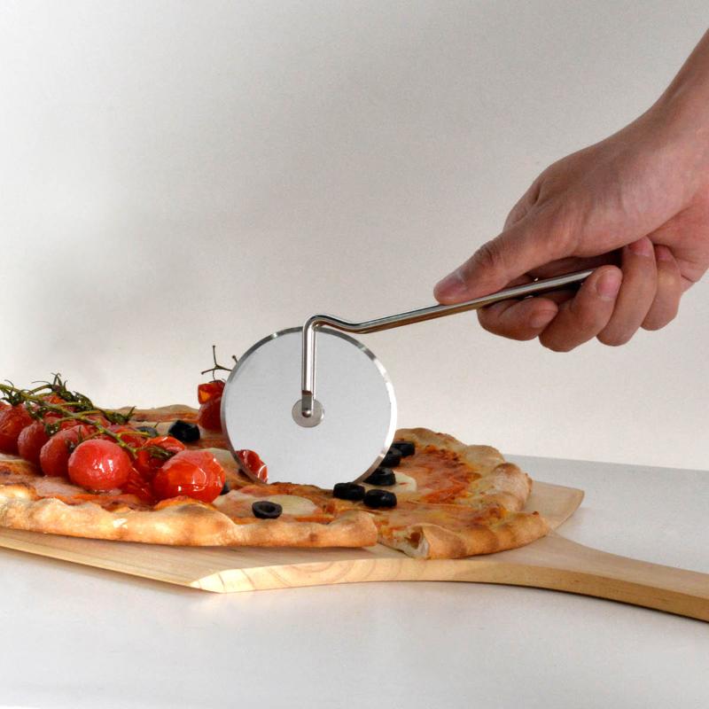 Modern House Pizza Angels Pizzaslicer Rostfri