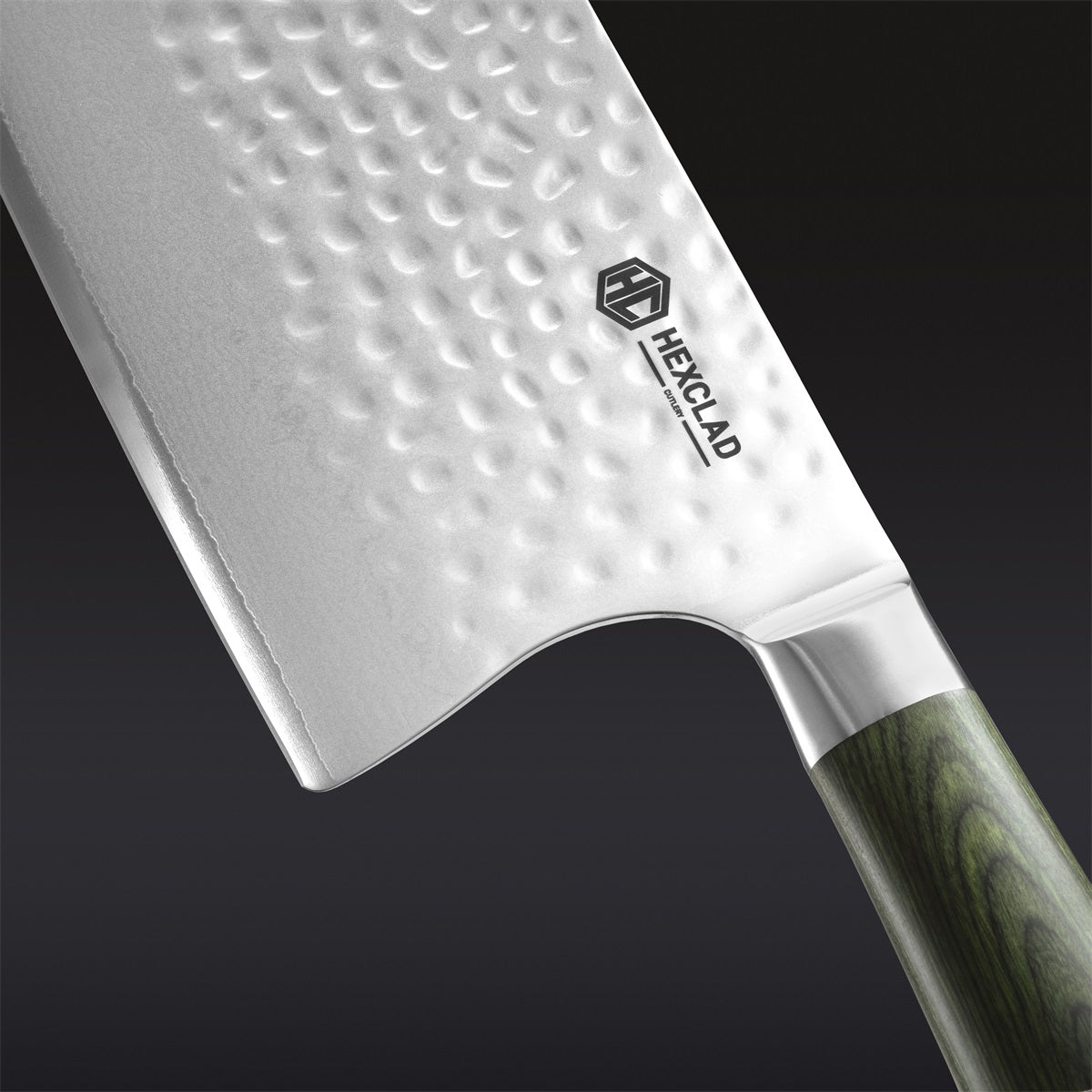Hexclad Kinesisk kockkniv 18 cm damaskus