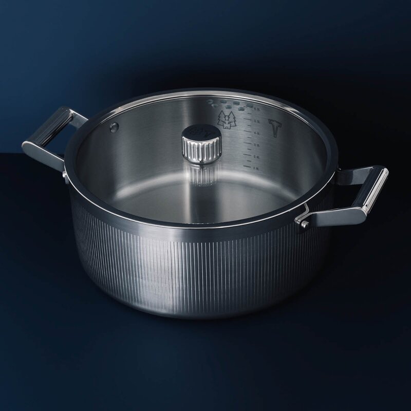 Vargen & Thor Glima gryta 7 L stål