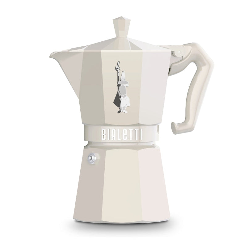 Bialetti Moka Exclusive Mokabryggare 6 koppar Cream