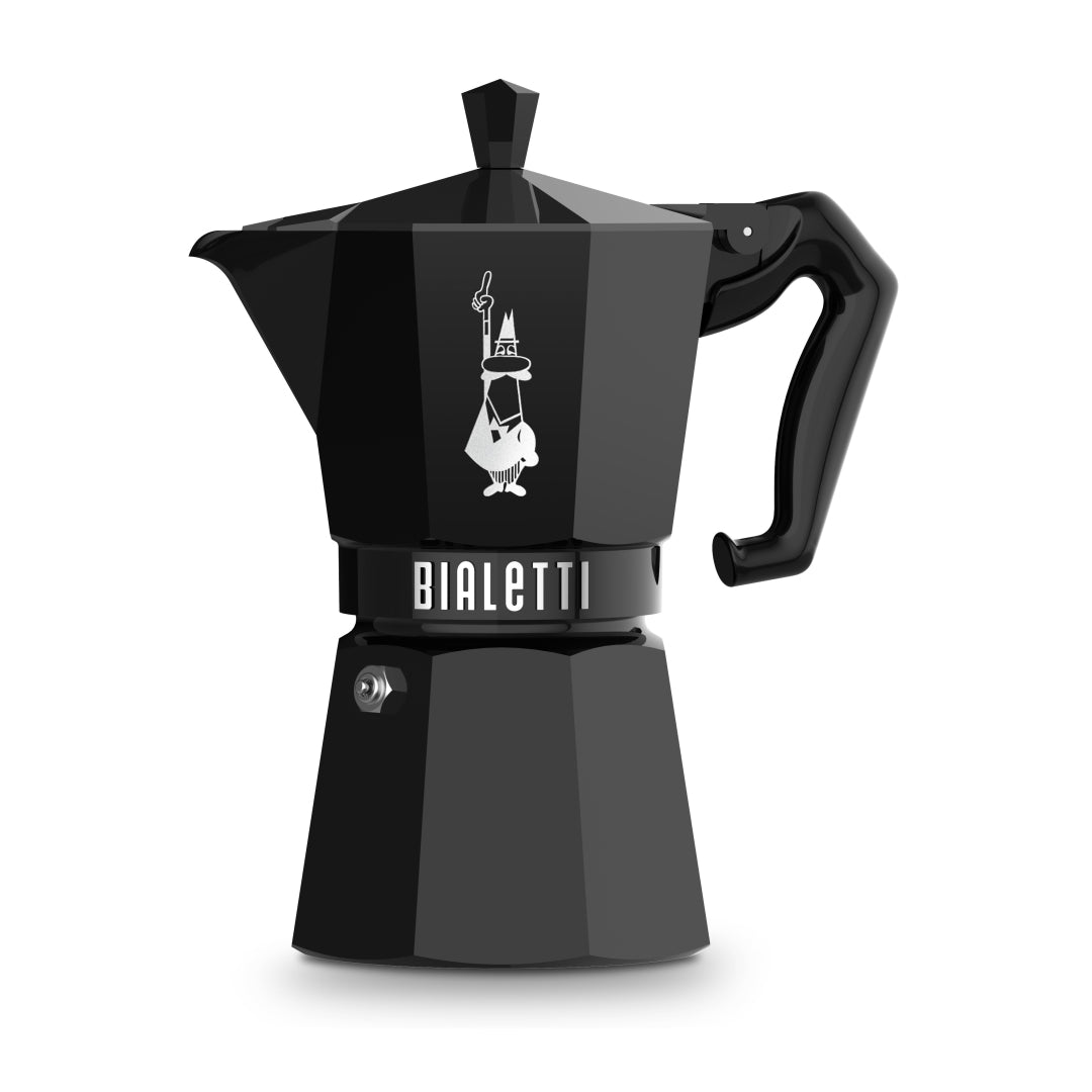 Bialetti Moka Exclusive Mokabryggare 6 koppar Svart