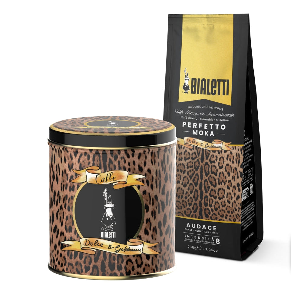 Bialetti Dolce & Gabbana Audace Kaffeburk med Kaffe 200 g