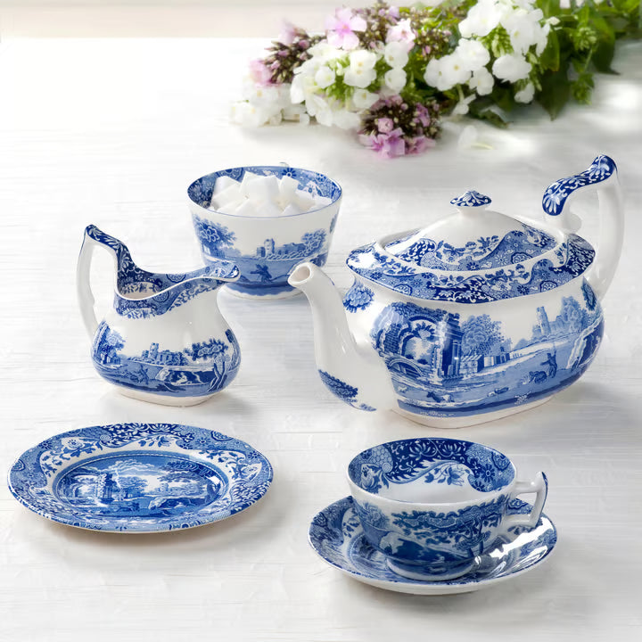 Spode Blue Italian tallrik 20 cm 4-pack