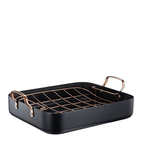 Modern House Black Copper revbensform med galler 8,5 L svart/koppar