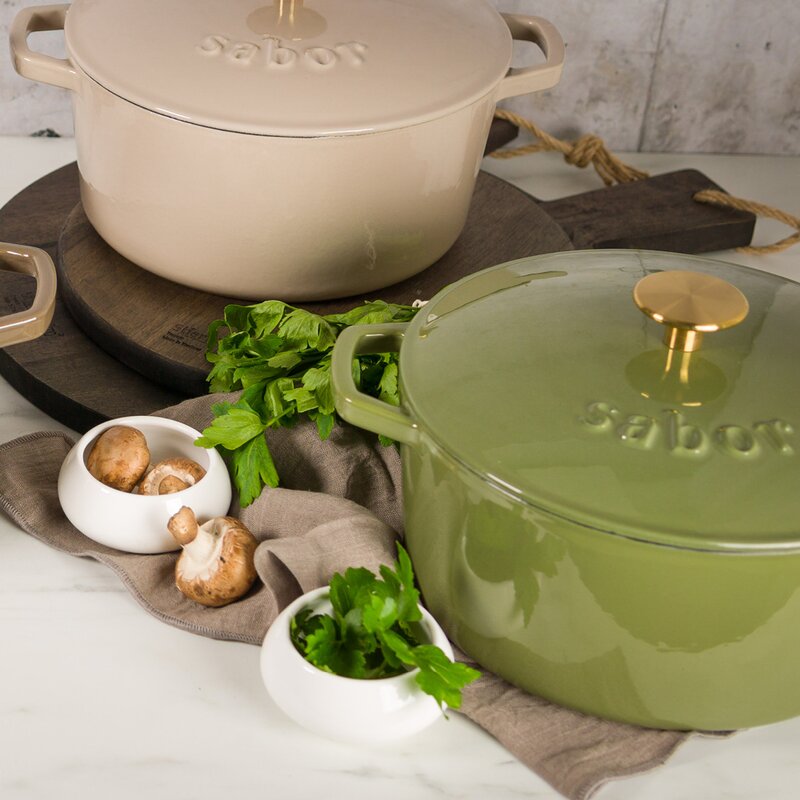 Sabor Gjutjärnsgryta 4,4 L forever olive