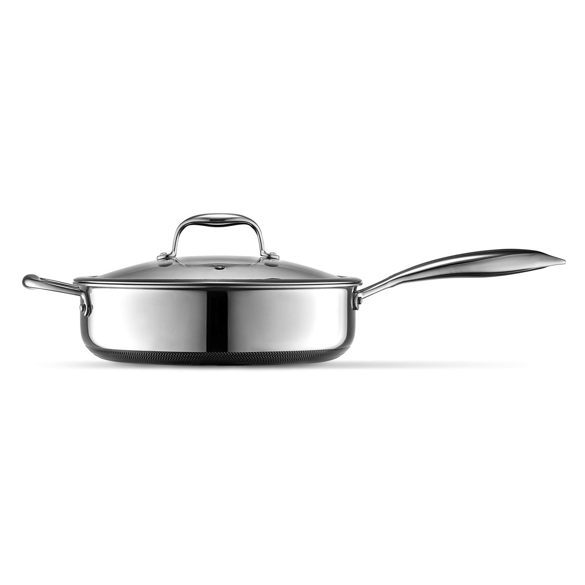 Hexclad Hybrid Sautépanna med lock 3 L