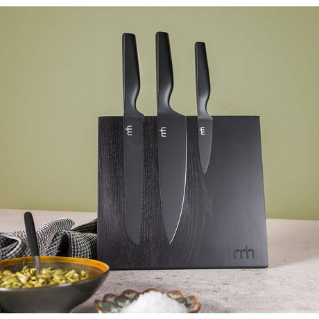 Modern House Black Knivställ Magnet