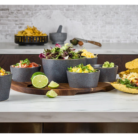 Modern House Nord tacoset 8 delar akacia/grå