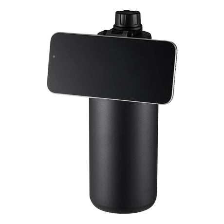 Dorre Flory termosflaska 0,9 L med magnetisk mobilhållare svart/grå