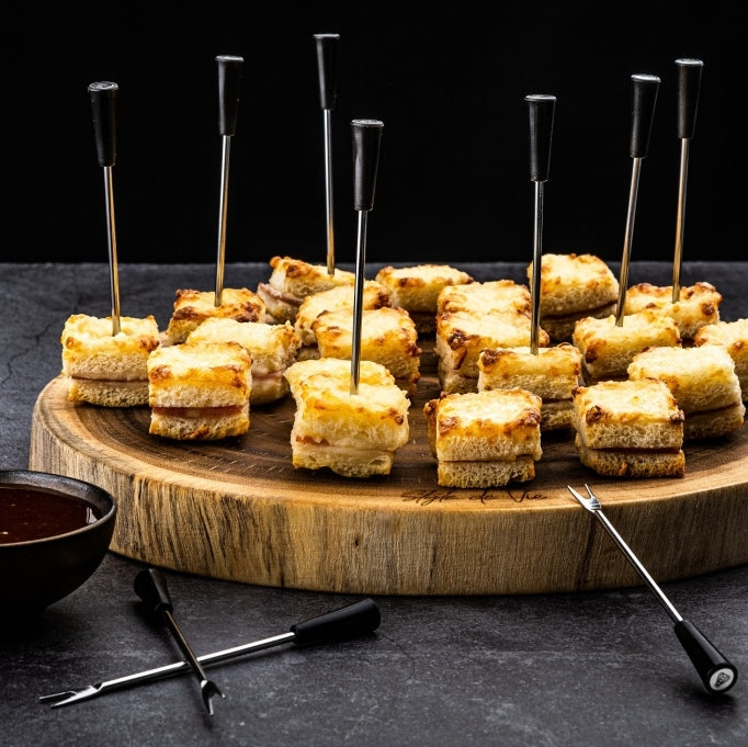 Laguiole style de vie Tapasgaffel 12-pack svart