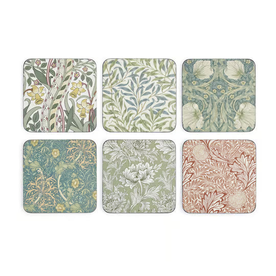 Spode Morris & Co Glasunderlägg 6-pack Mix & Match