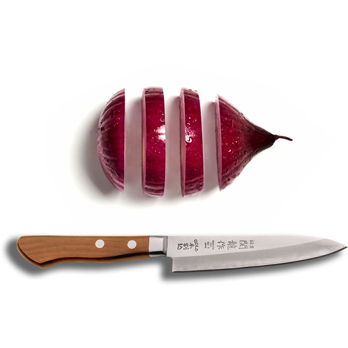 Sekiryu Wood grönsakskniv 12 cm silver