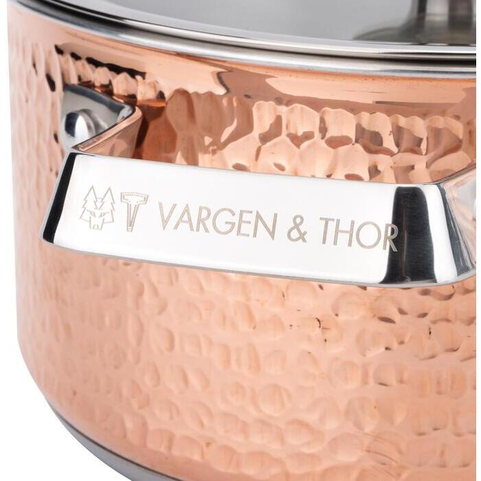 Vargen & Thor Noelle kastrull 2,8 L koppar