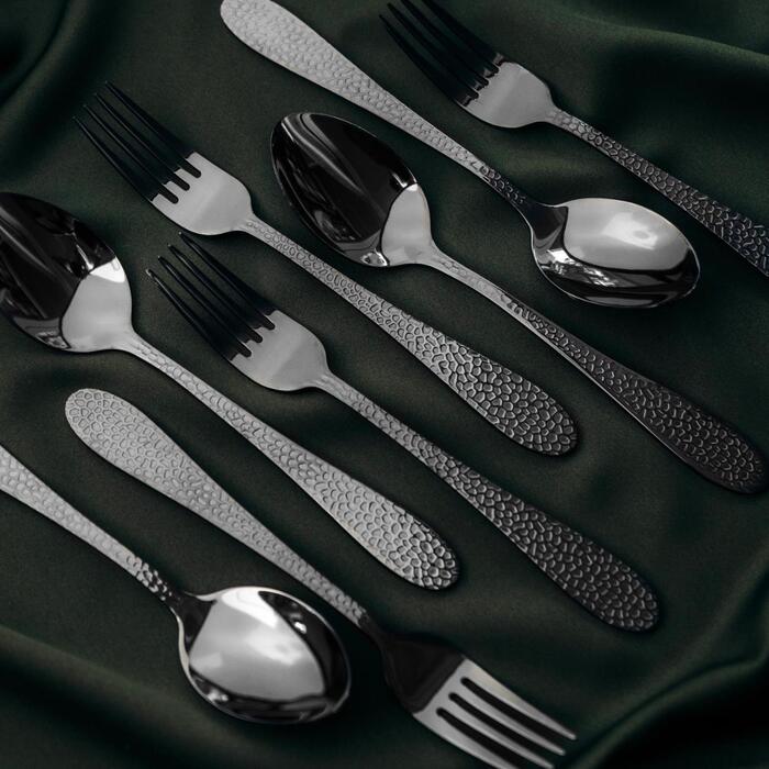 Vargen & Thor Frost Onyx dessertbestick 8 delar