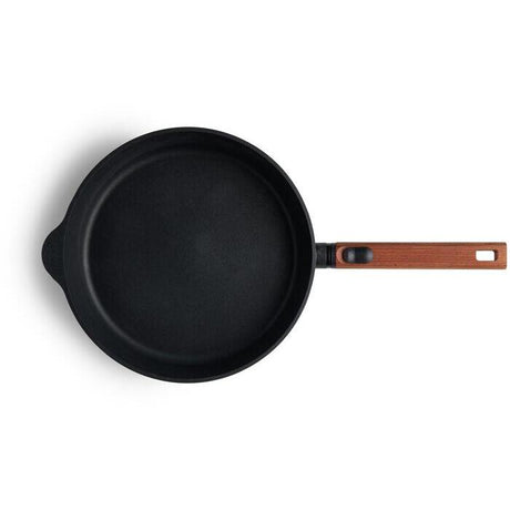 Woll ECO Logic QXR sautépanna 28 cm avtagbart trähandtag