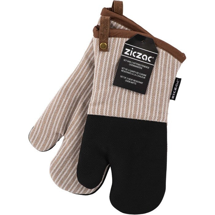 ZicZac Ugnsvante Brun 2-pack