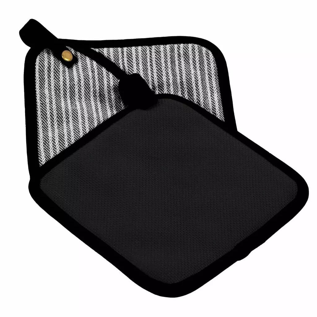 ZicZac Grytlapp 2-pack Svart