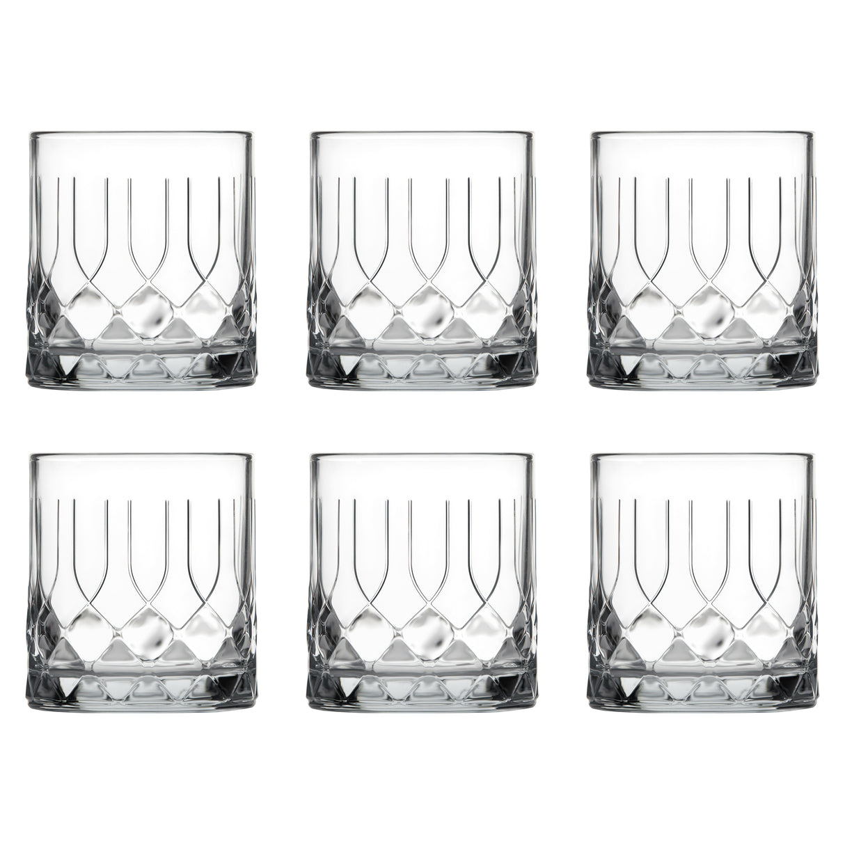 La Rochère Chicago tumbler whiskyglas 6-pack 34 cl