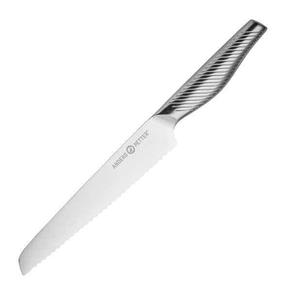 Anders Petter Brödkniv 33,5 cm borstat stål