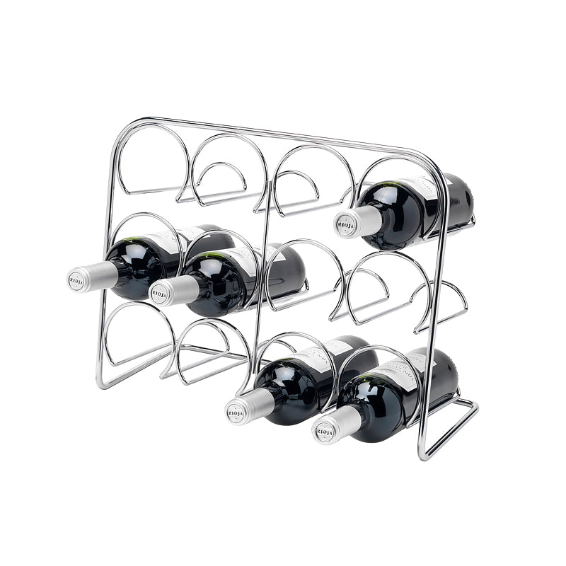 Hahn kitchenware Vinställning 12 Flaskor Krom