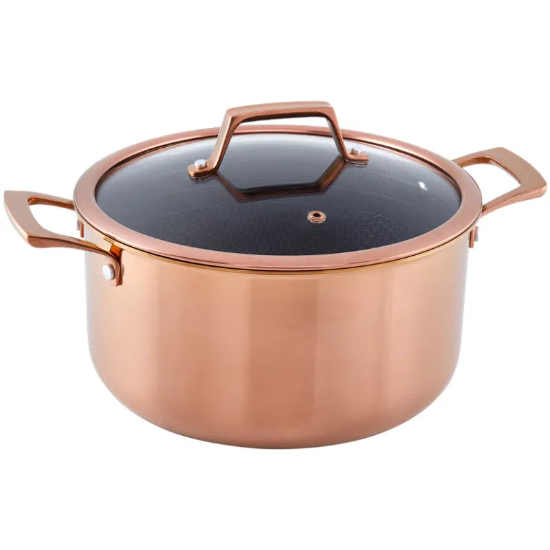 Hâws Santo gryta med lock hybrid 5.8 L Rose Gold