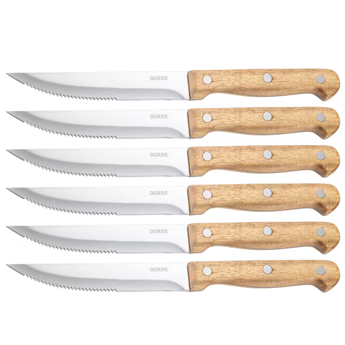 Dorre BBQ stekknivar 6-pack