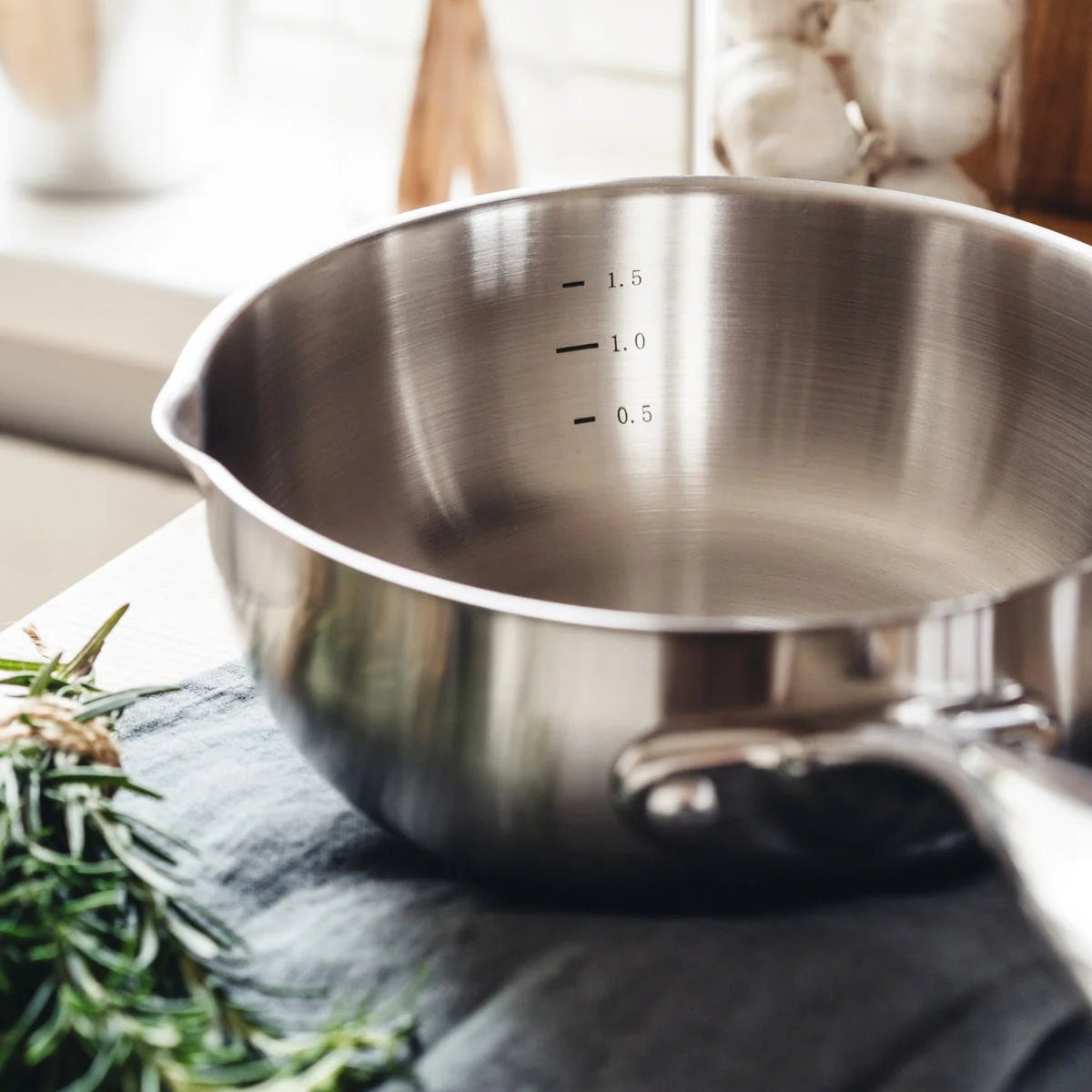 Heirol Steely Sauteuse Rostfritt Stål 20 cm