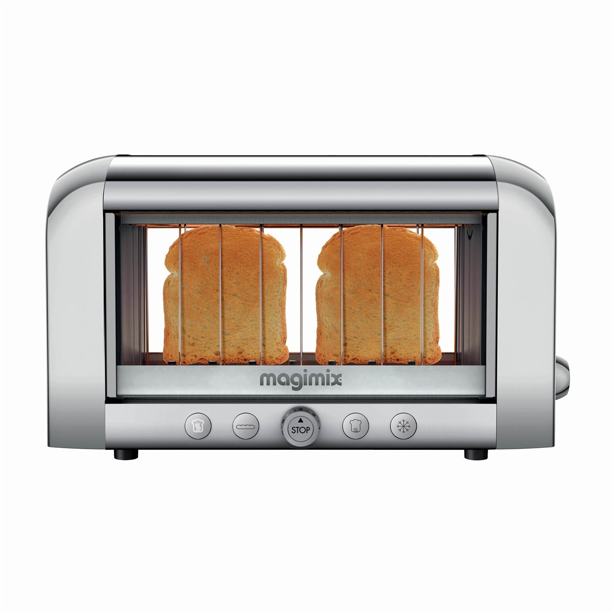 Magimix Vision Brödrost 2-skivor Silver