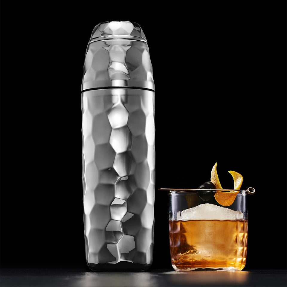 Hexclad cocktailshaker 740 ml silver