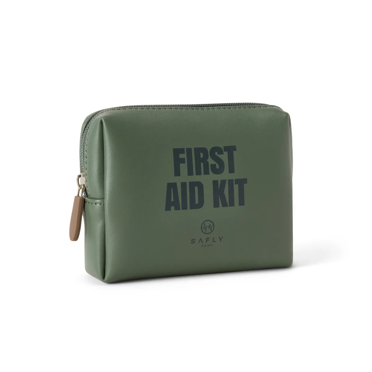Safly Första hjälpen-kit To-Go 14x4,5x11 cm mossgrön