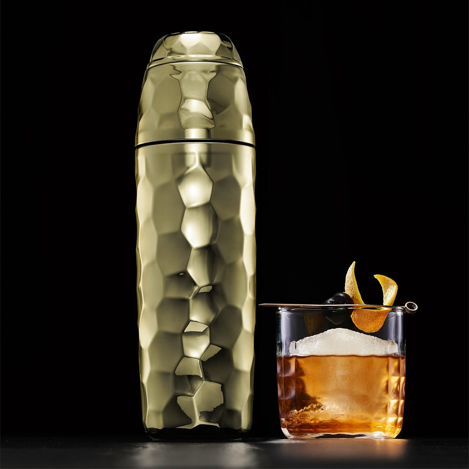 Hexclad cocktailshaker 740 ml guld