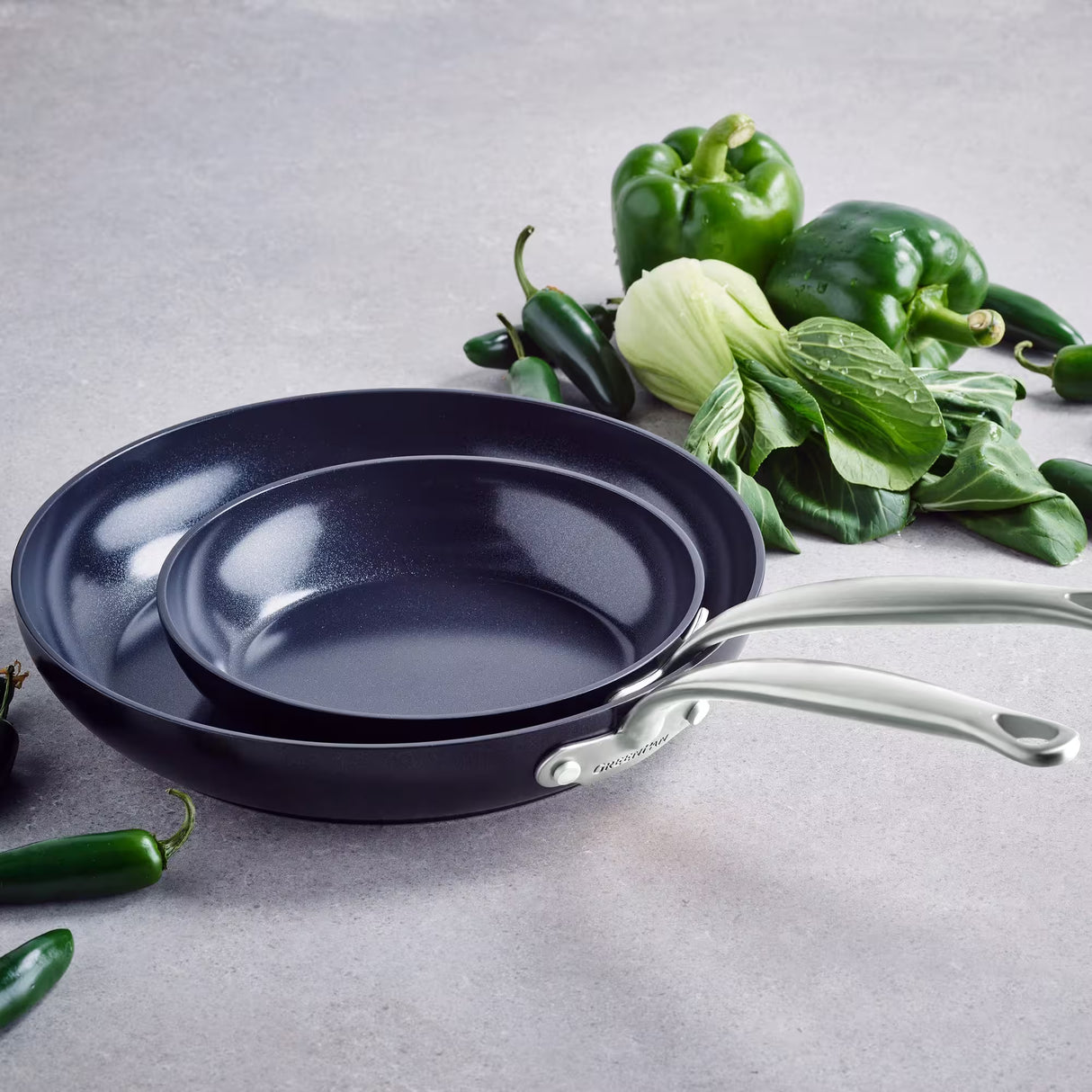 Greenpan Barcelona Stekpanna 2 delar 20+28 cm