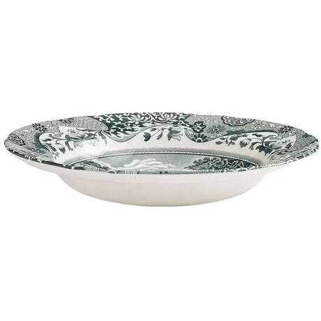 Spode Heritage Green Italian djup tallrik 23 cm grön/vit