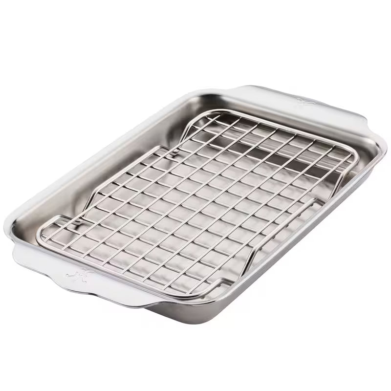 Hestan Ovenbond ugnsplåt med galler 16 x 28 cm