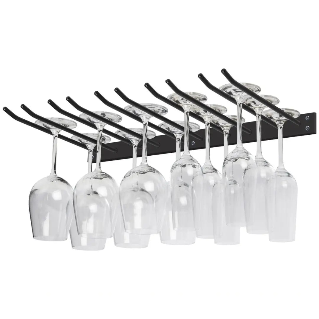 Hahn kitchenware Glashängare 20 glas svart vägg
