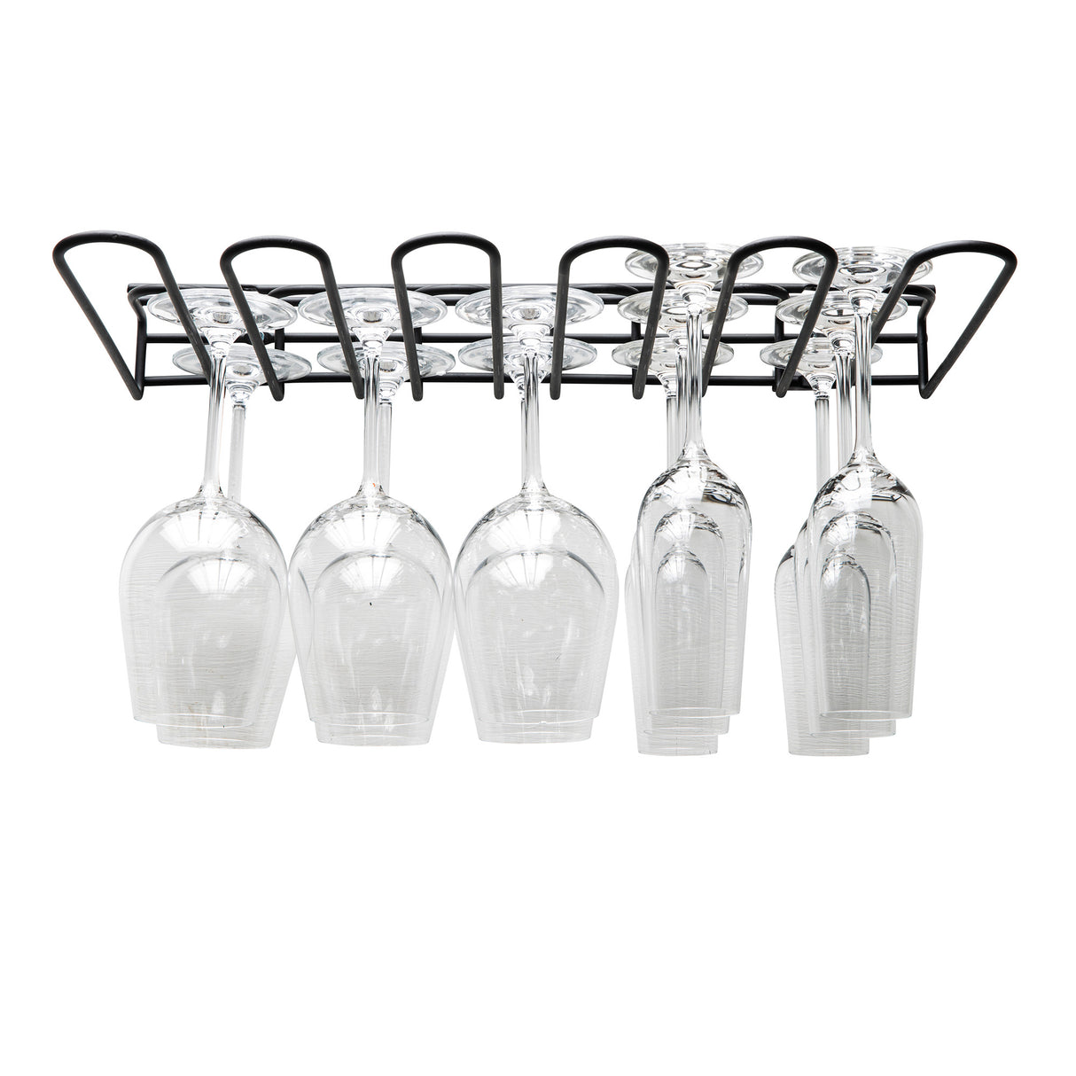Hahn kitchenware Glashängare 5 Rader Svart