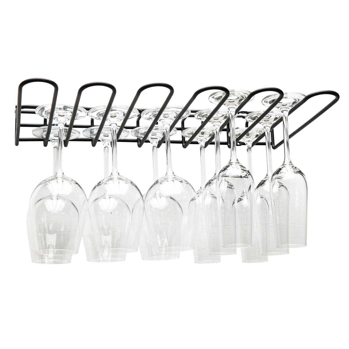 Hahn kitchenware Glashängare 5 Rader Svart