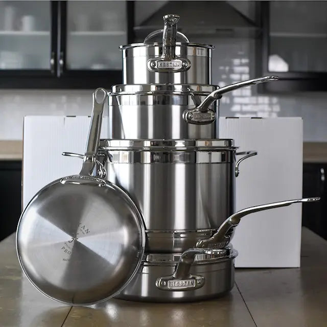 Hestan Probond Grytset 10 delar Stål