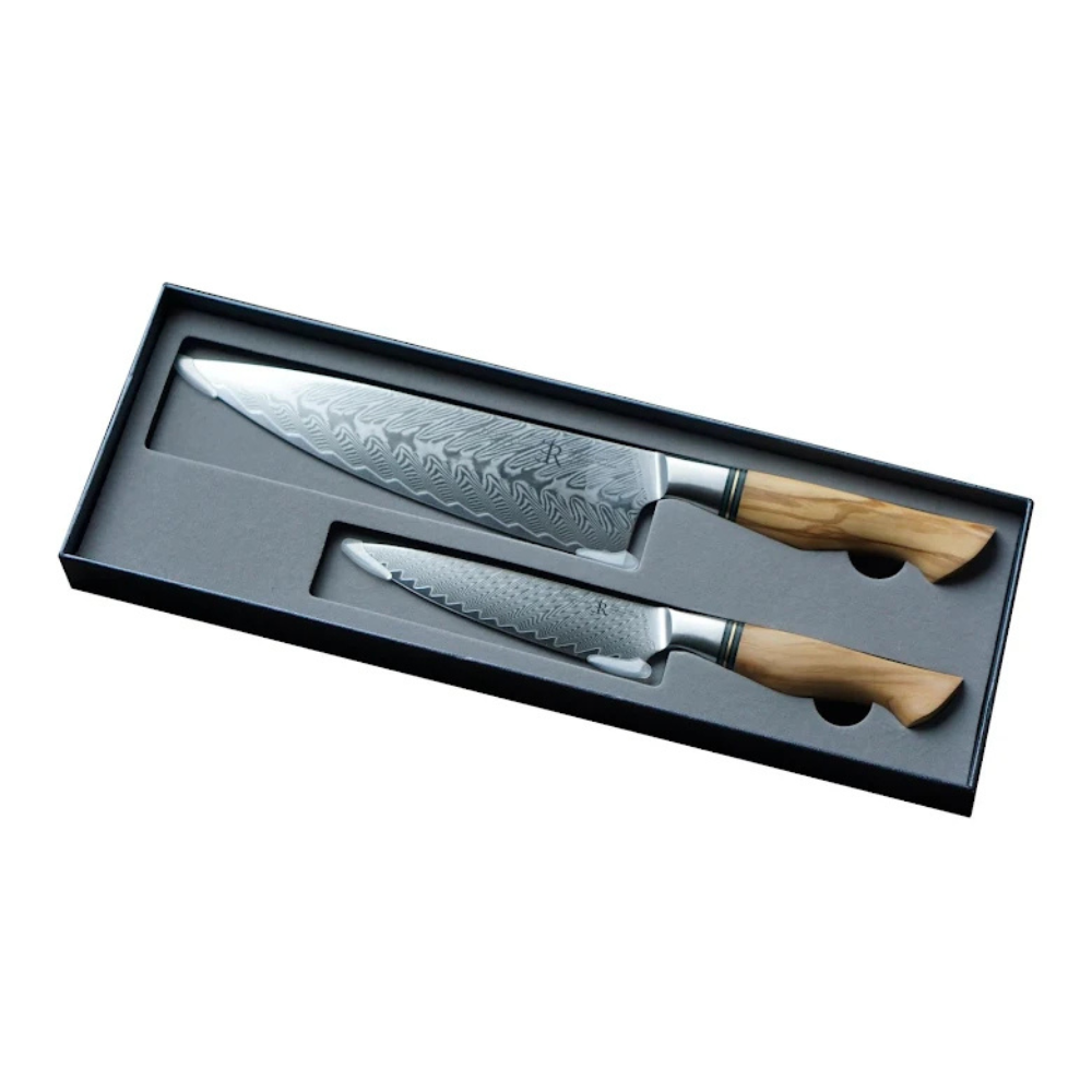 Ryda Knives ST650 Gåvoset Kockkniv & Allkniv