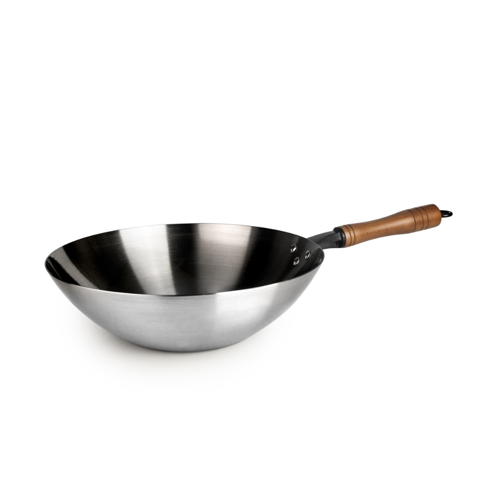Ibili Wokpanna 32 cm kolstål