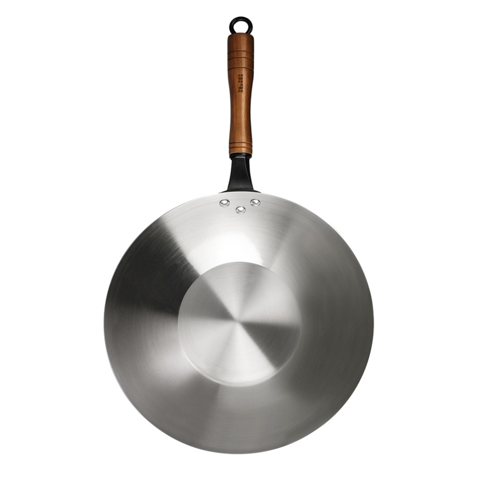 Ibili Wokpanna 32 cm kolstål