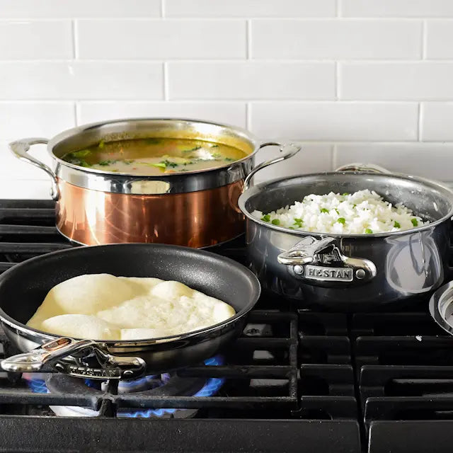 Hestan Copperbond Gryta med lock 2,8 L Koppar
