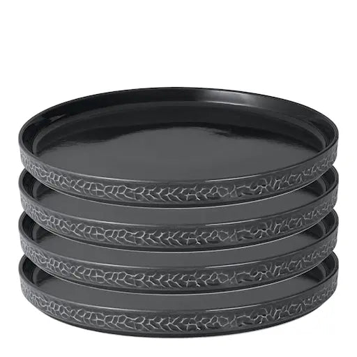 Vargen & Thor Servisen C tallrik 25 cm 4-pack antracit