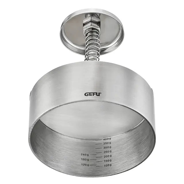 Gefu Patti hamburgerpress 11,5 cm stål